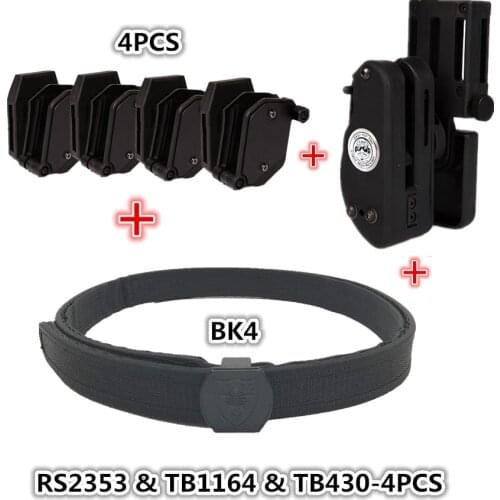 Tactical Skirmish IPSC Belt Perfect match with Holster Speed Magazine Pouch Set Competition Shooting Belt Tactical Mag Holster