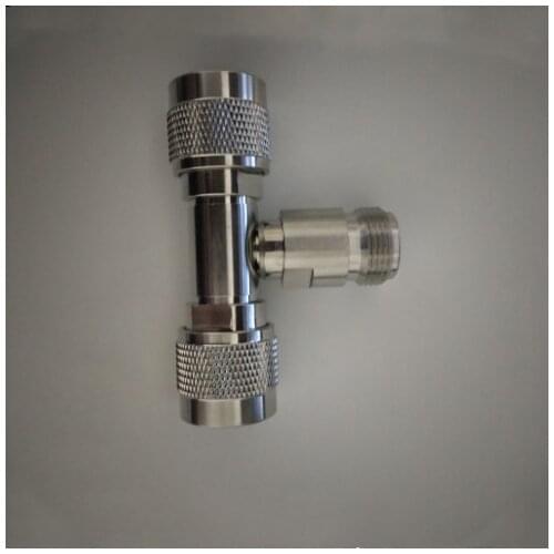 1pcs 3 Way Connector N Female to two N Male RF Adapter
