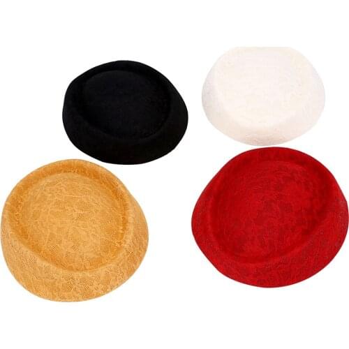 10.5*13.5*2CM TH151 fascinator millinery base hairpiece church craft accessories DIY with lace cocktail