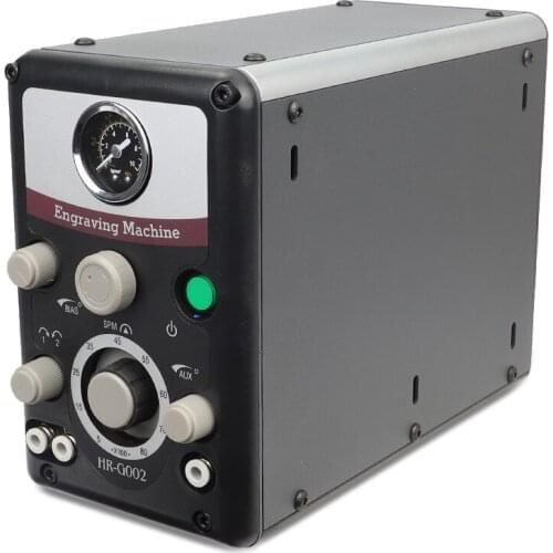 220V/110V Double Head Pneumatic Sculpture Machine Jewelry Micro Inlay Sculpture Machine Carved Metal Sculpture Rolling Edge Tool