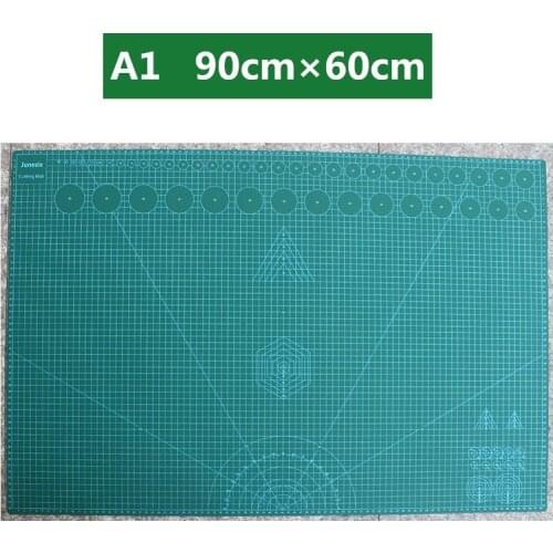 Green Cutting Mats A1 A2 Grid Double-sided Plate Design Engraving Model Mediated Knife Scale Cut Cardboard School Office Supply