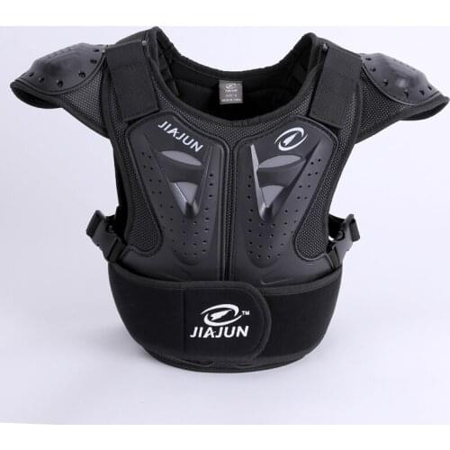 Child Body Protector Armor Motorcycle jackets Motocross back shield sleeveless vest Spine Chest Protective gears Jacket