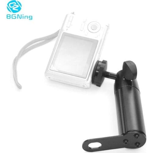 BGNing Motorcycle Bike Camera Holder Handlebar Mirror Mount Bracket DV Holder Clamp Adapter for GoPro Hero 8 Sports Cameras