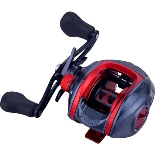 Metal Fishing Reel Round Magnetic Control Baitcasting Reel Ball Grip Spool Spinning Reel Saltwater Reel For Carp Reel Fishing