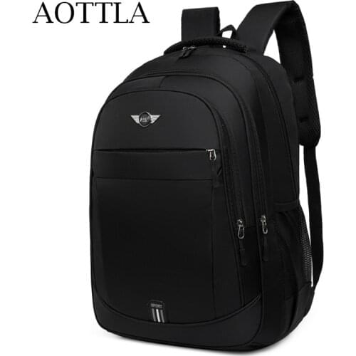AOTTLA Fashion Men Backpack New Classical Oxford Waterproof Backpack For Male Casual School Bags Large Capacity Laptop Rucksack