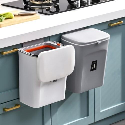 Kitchen Trash Can Dustbin Garbage Rubbish Bin Toilet Bathroom Living Room Bedroom Paper Basket Waste Bin For Kitchen