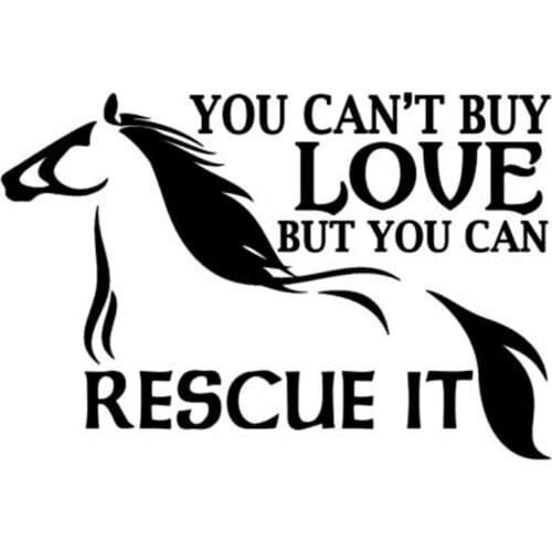 Personality You Can't Buy Love Cartoon Car Sticker Styling Rear Windshield window Lovely Decal Decorative KK Apply To Car Window