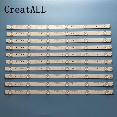 Backlight strip 6 lamp for Skysorth 49"TV 49E3000 49E6000 49E360E/5ERS 49E366W 49E6080 49E6090 5800-W49001-1P00 2P00 0P00 DP00