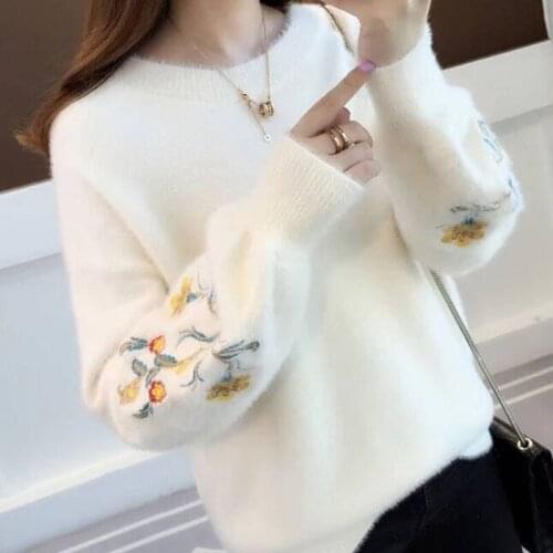 Warm womens sweaters 2020 thick Autumn Winter womens sweater oversize female Women chic female loose womens jumper pull