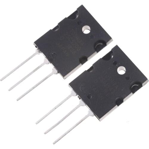1pair 2SA1943 2SC5200 TO-3PL Silicon NPN + PNP Audio Amplifier Transistor High Quality