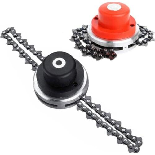 Universal 65Mn Chain Grass Trimmer Head Chain Brush Cutter Garden Trimmer Grass Cutter Lawn Mower Accessories Garden Tools