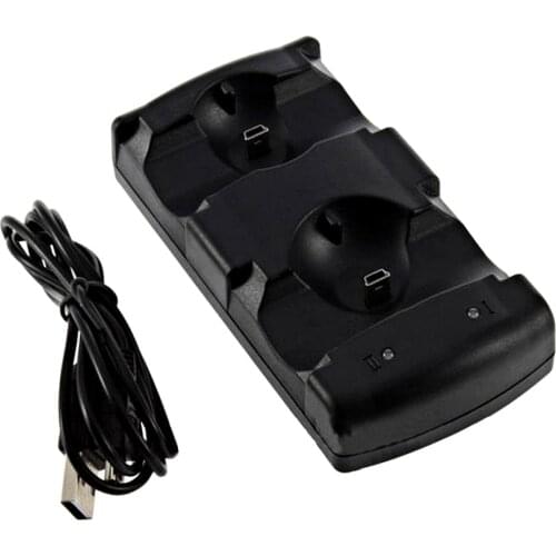 Replace USB 2in1 Dual Charger Charging Dock Station Stand for PS3 Controller Charging Dock Gaming Controller Stand Station#p3