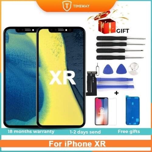 LCD Screen For iPhone XR LCD Display 3D Touch Screen With Digitizer Replacement Assembly Parts For iPhone XR LCD FREE SHIPPING