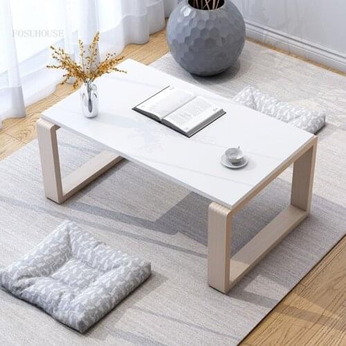 Japanese-style Small Apartment Dormitory Coffee Tables Living Room Tatami Low Table Simple Modern Household Furniture Endtable