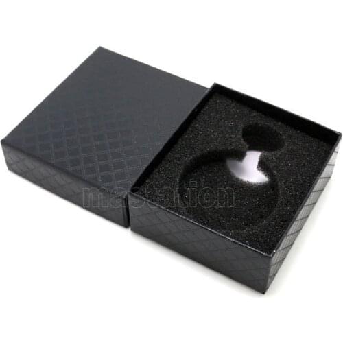 10 Pcs Black Pocket Watch Box Gift Case Watch Gift Boxes Cases 8*7*3cm Gifts WB08-10