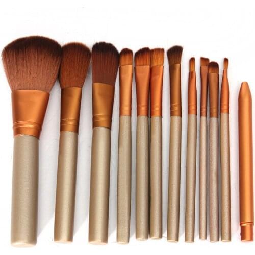 12pcs Full Set Women Makeup Brush Kit Superior Professional Soft Cosmetic Brushes Face Eyes Blush Brush Set for Women