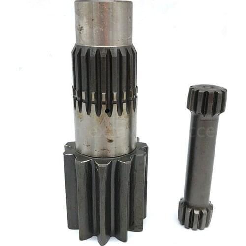 Free Shipping Swing Motor Vertical Shaft Gear for Yanarm Kubota 15 17 20 Ishikawa Island Lovol 18 Rotor Flange Excavator Parts