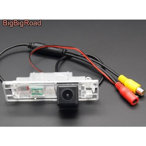 BigBigRoad For BMW Mini Couper Countryman 1 Series 120i E81 E87 135i 640i Vehicle Wireless Rear View Camera HD Color Image