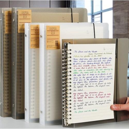 A4/B5/A4 Cornell Loose-leaf Detachable Notebook Simple Notepad Fresh Grid Book Wrong Title Book Daily Weekly Planner Book Office