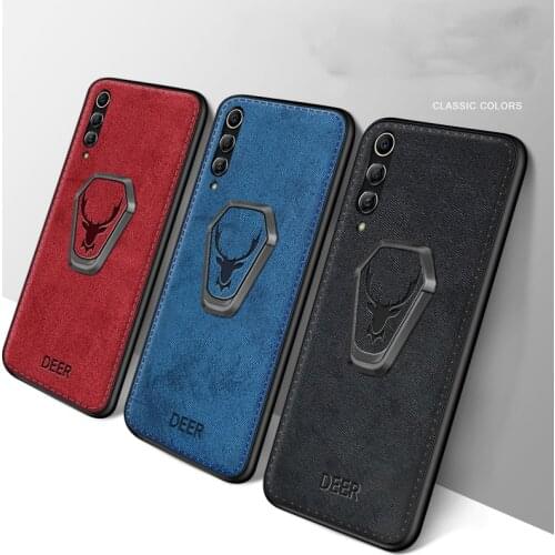 Funda Case for Huawei Honor 30i Nova 7 Pro 7se 7i 5t 3i P40 Pro Play 4T 9X Y9S Fabric Magnetic Bracket Shell Phone Case Cover