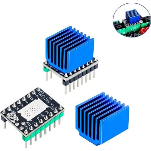 MEGA 2 3 4SETS MKS TMC2225 Stepper Motor Driver V1.0 Module Ultra Silent 3D Printer Parts StepStick For Replace TMC2208 TMC2209