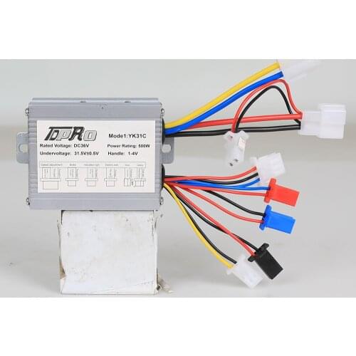 36V 350W Electric Brushed DC Brush Motor kit Speed Controller Box Control Universal for E-bike ATV Scooters Gokart