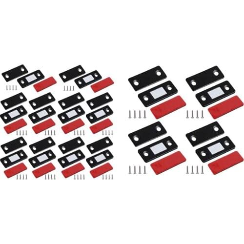 Magnetic Door Catch, Cabinet Door Magnets Ultrathin Strong Magnetic Door Latch for Kitchen Closet Door