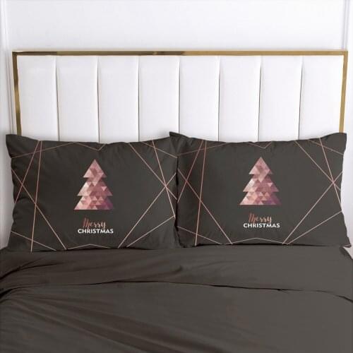 100% Polyester Fiber Pillowcase Black Series pillow case Bedding cover envelope custom Pillow Case Cover 45x45 50x70 70x70