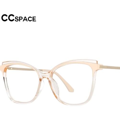 53109 Blue Light Blocking TR90 Ladies Eyewear Square Decorative Vintage Gaming Working Womens Computer Glasses