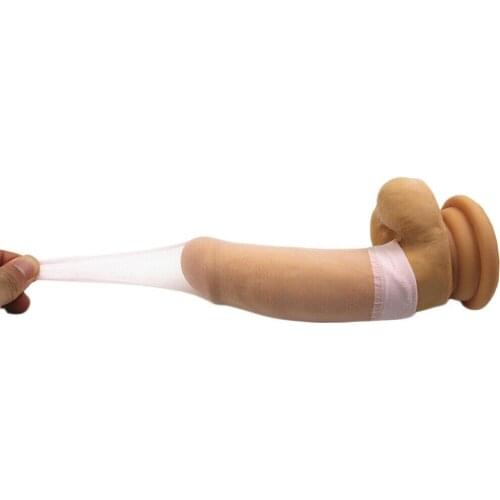 Sissy Men Mini Open Penis Sheath Sleeve Cover Up Thong C-String Club Underwear Panties See Through JJ Cover Stockings Thong Gay