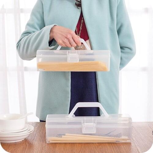 Storage Boxes Chopsticks Box Case Portable Food Moistureproof Dustproof Storage Bag Fridge Food Container Restaurant Cutlery