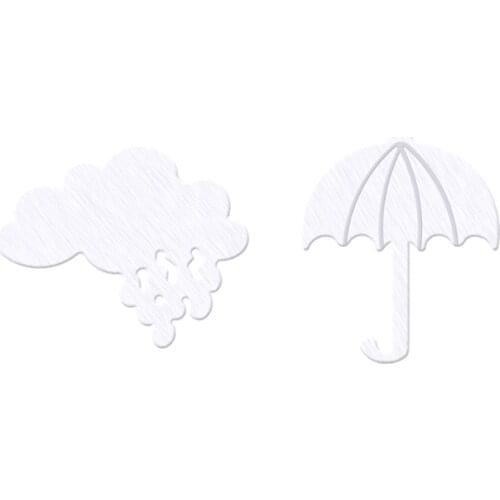 Wholesale 10Pair Womens Fashion Earrings Stainless Steel Cute Umbrella Cloud Raindrops Earring Cute Jewelry