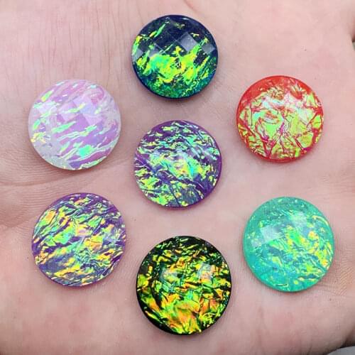 Wholesale DIY 72pcs/lot 20mm AB Rhinestone buttons Shiny Resin Crystals Stones Strass -E30