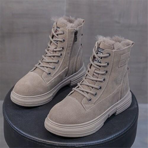 Women Winter Snow Boots New Fashion Style High-top Shoes Casual Women Waterproof Warm Women Female High Quality Ankle Boots