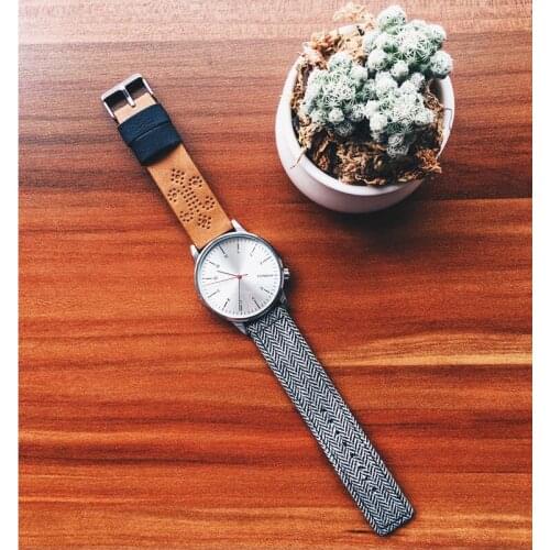 Genuine Leather High quality Stainless Steel Men Watches Sport Military ladies women watches casual quartz wristwatches