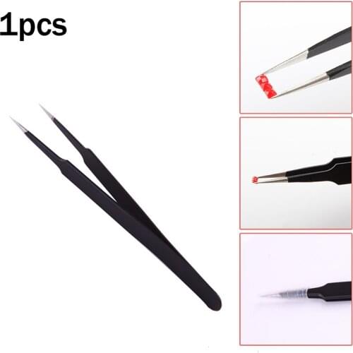 DIY 5D Diamond Painting Accessories Excellent Quality Tweezers Straight Stainless Steel Industrial Anti-static Tools