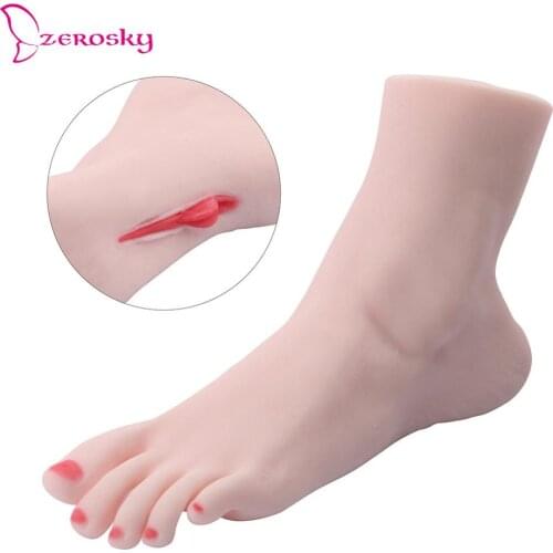Simulated Foot Model Love Foot Model Masturbator for Man Sex Toys Anal Erotic Oral Sex Male Masturbator Sex Toys for Men