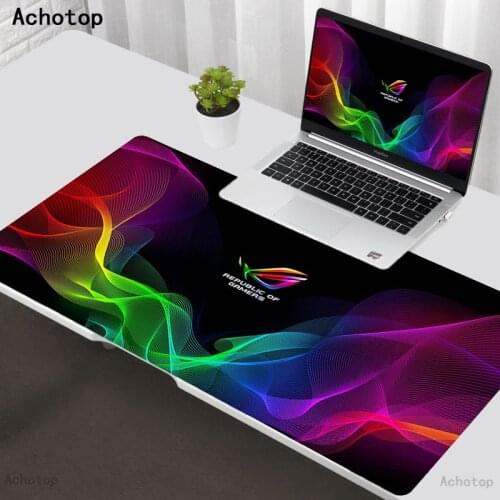 Asus Mouse Pad Rog Deco Gaming Slipmat Large Setup Gamer Decoration Cool Gloway Mouse Mat Pc Republic of Gamers with Cable Rug