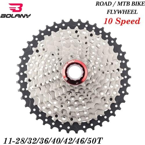 MTB Mountain Bicycle Flywheel 10 Speed 28T 32T 36T 40T 42T 46T 50T Road Bike Cassettes 10V for Shimano HG Freewheel Bike Sproket