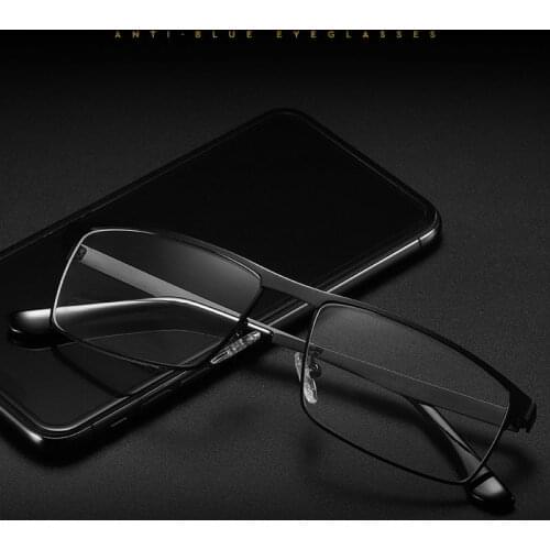 Optical Eyeglasses Frame Full Rim Metal Alloy Glasses Frame with Medical Prescription Eyewear Spectacle 5013