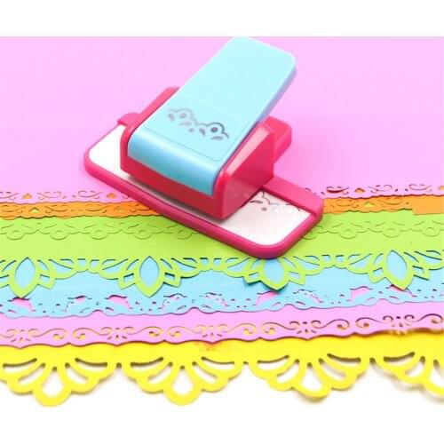 Cute Flower Design Frame Punching Embossing Device Pattern Lace Punching and Embossing Device Manual DIY Production Materials
