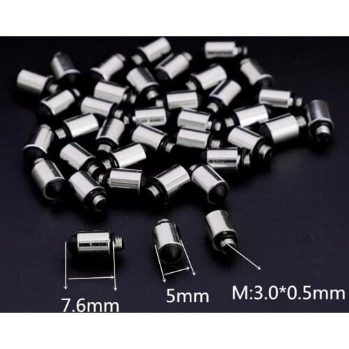 Removable Hair scissor silencer M 3.0*0.5MM Long type barber muffler hairdressing scissors Accessories silencer 30/60/90pcs/lot