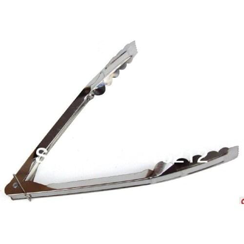 Tong Scallop Tongs Stainless Steel Food Leg Locking