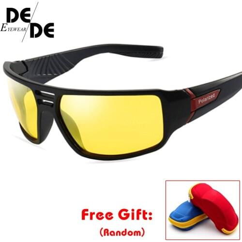Polarized Sunglasses Men Black Frame Driving Sun Glasses Women Luxury De Sol Gafas Eyewear UV400 Accessories With Box