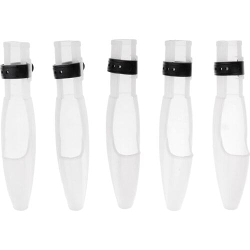 5Pcs Universal Fishing Rod Tip Cap Protector Sea Rod Pole Head Cover Sleeves for Fishing Lovers