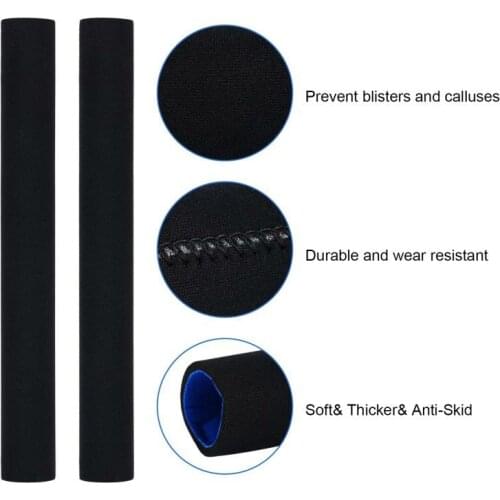 1 Pair Oar Cover Holder Soft Paddle Grips Prevent Blisters Rowing Boat Protective Kayak Canoe SAL99