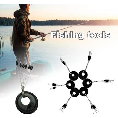 100 Groups Rubber Space Beans Stopper Oval Elasticity Fish Beans Strong Buoyancy for Sea Carp Fly Fishing Bait Fish Float Tools