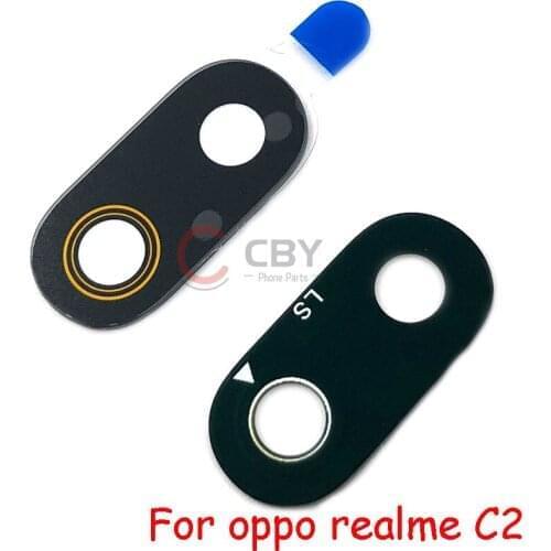 2PCS For OPPO Realme C1 C2 C3 C11 5 5S Rear Back Camera Glass Lens Cover