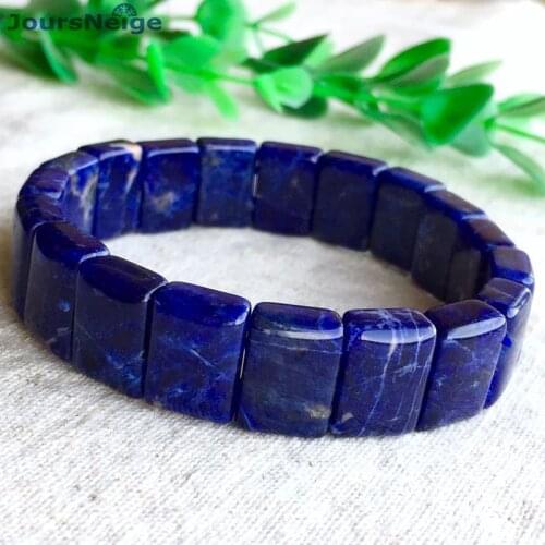 Wholesale JoursNeige Blue Natural Stone Bracelet Soda Stone Hand Row for Men Women South East Asia Hot Material Bracelet Jewelry