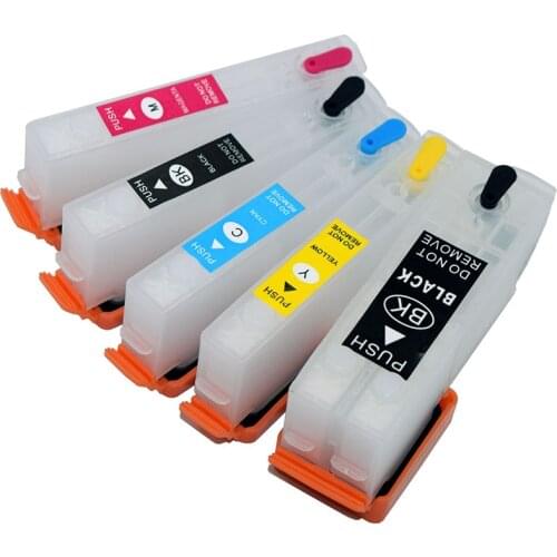 T33XL T3351 T3361-T3364 Refill Ink Cartridge for Epson XP-530 XP-900 XP-830 XP-645 XP-630 XP-540 Printer With Auto Reset Chip